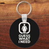 Grappig geraden wat ik humor nodig heb sleutelhanger (Voorkant)