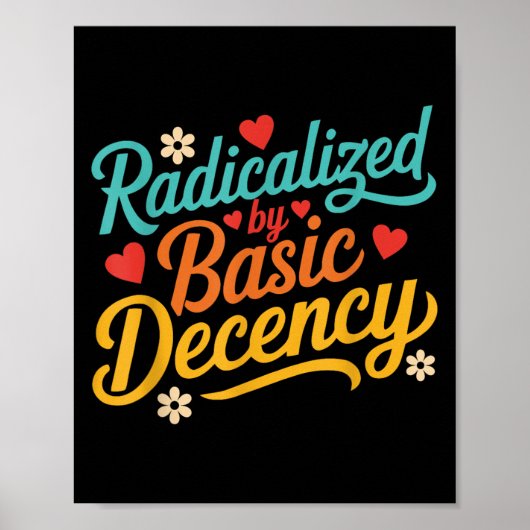 Grappig geradicaliseerd door basaal fatsoenlijk ci poster (Voorkant)
