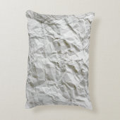 Grappig gerimpeld papier accent kussen (Achterkant (Verticaal))