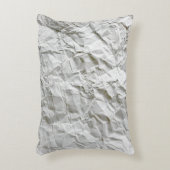 Grappig gerimpeld papier accent kussen (Voorkant(Verticaal))
