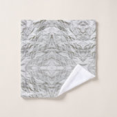 Grappig gerimpeld papier bad handdoek (Wasdoekje)