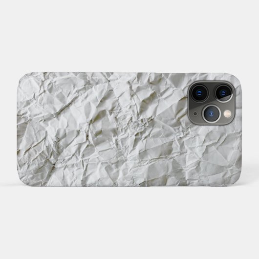 Grappig gerimpeld papier Case-Mate iPhone case (Achterkant (horizontaal))