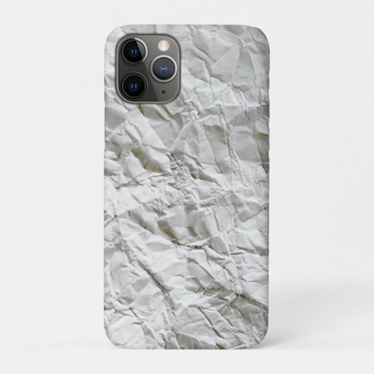 Grappig gerimpeld papier Case-Mate iPhone case (Achterkant)