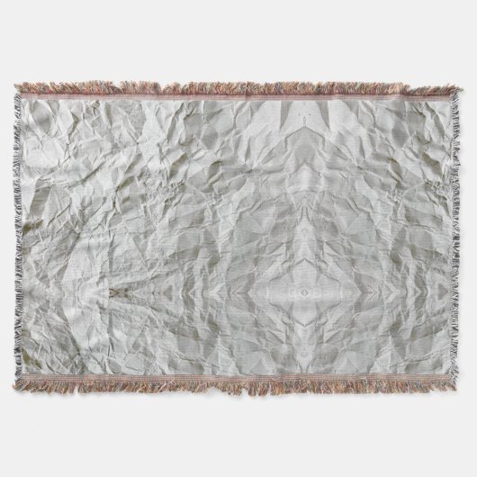 Grappig gerimpeld papier deken (Voorkant)