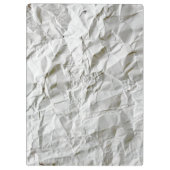 Grappig gerimpeld papier klembord (Achterkant)
