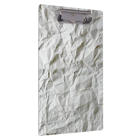 Grappig gerimpeld papier klembord (Rechts)