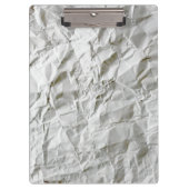 Grappig gerimpeld papier klembord (Voorkant)