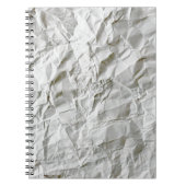 Grappig gerimpeld papier notitieboek (Voorkant)