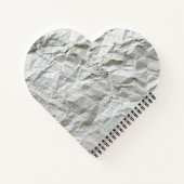 Grappig gerimpeld papier notitieboek (Achterkant)