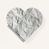 Grappig gerimpeld papier notitieboek (Voorkant)