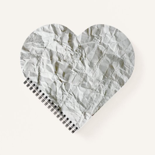 Grappig gerimpeld papier notitieboek (Voorkant)