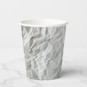 Grappig gerimpeld papier papieren bekers (Achterkant)