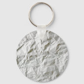Grappig gerimpeld papier sleutelhanger (Achterkant)