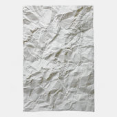 Grappig gerimpeld papier theedoek (Verticaal)