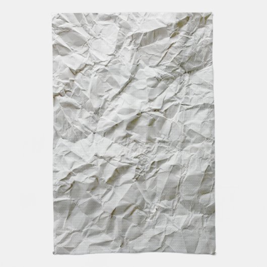 Grappig gerimpeld papier theedoek (Verticaal)