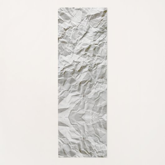 Grappig gerimpeld papier yogamat (Voorkant)