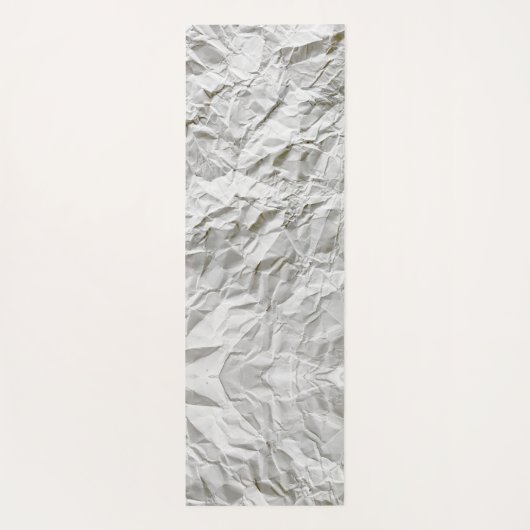 Grappig gerimpeld papier yogamat (Achterkant)