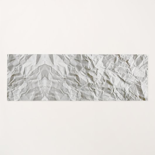 Grappig gerimpeld papier yogamat (Voorkant (horizontaal))