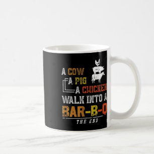 Grappig Gerookt Vlees Varkensgrillen Gift Varken K Koffiemok