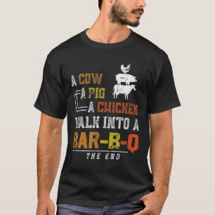 Grappig Gerookt Vlees Varkensgrillen Gift Varken K T-shirt