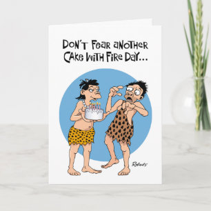 Grappig geruststellend Birthday-kaart Kaart