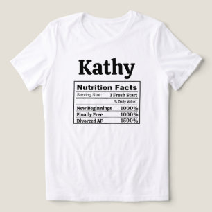Grappig Gescheiden AF Nieuwe Beginnen Echtscheidin Tri-Blend Shirt