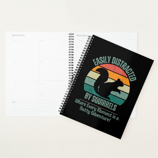 Grappig geschenk, gemakkelijk afgeleid door eekhoo planner (Display)