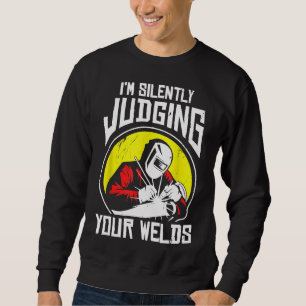 Grappig geschenk lasser ontwerp Ik ben stil oordel Trui