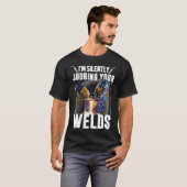Grappig geschenk lasser T-shirt Ik ben stil oordel (Voorkant volledig)