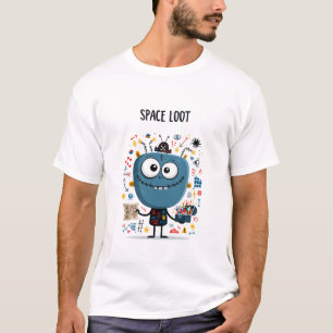 Grappig Geschenk met Ruimteschat en Buitenaards We T-shirt
