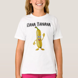 Grappig geschenk Nana Banana T-shirt
