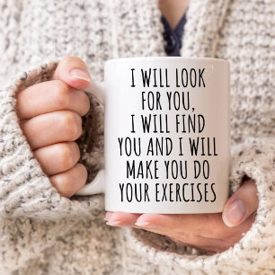 Grappig geschenk voor afgestudeerde fysiotherapeut koffiemok