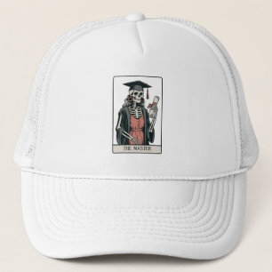 Grappig Geschenk voor Afgestudeerde Skelet Afgestu Trucker Pet