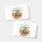 Grappig geschenk voor capybara-liefhebbers, Cute c Badge (Voor- en achterkant)