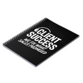Grappig geschenk voor Client Success Manager Notitieboek (Linkerzijde)