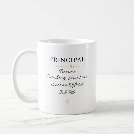 Grappig Geschenk voor de Directeur Koffiemok (Links)
