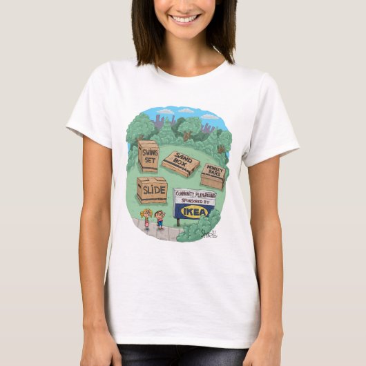 Grappig geschenk voor Ikea en doe-het-zelf fans. T-shirt (Voorkant)