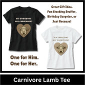 Grappig geschenk voor lamenvleesliefhebbers t-shirt