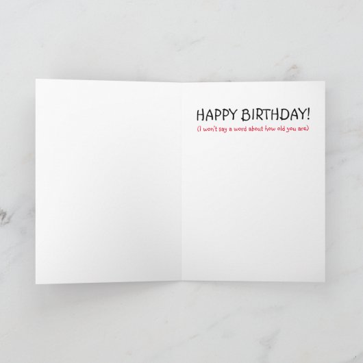 "Grappig geschenk voor mime minnaar" Kaart (Binnen)