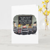 "Grappig geschenk voor mime minnaar" Kaart (Gele Bloem)