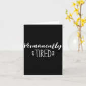 Grappig Geschenk voor Nieuwe Moeder en Vader, Perm Kaart (Gele Bloem)