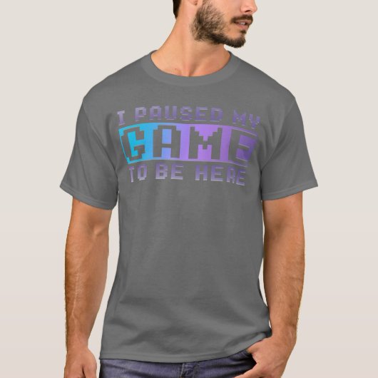 Grappig Geschenk voor Professioneel Gamer die Vide T-shirt (Voorkant)