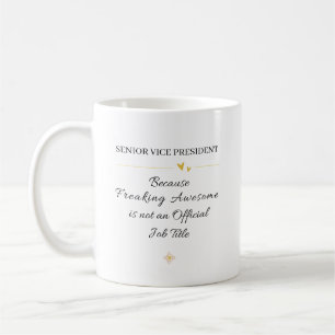 Grappig Geschenk voor Senior Vice President Koffiemok