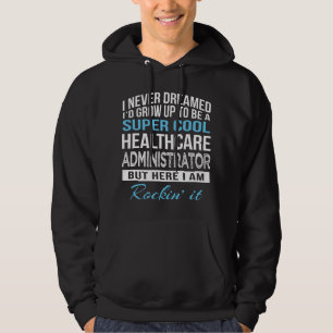 Grappig geschenk voor zorgbeheerder hoodie