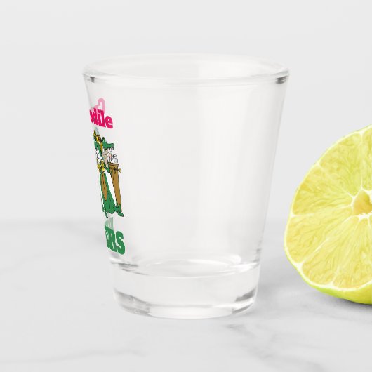 GRAPPIG! Geschoten glazen krokodillenbieren (Rechts)