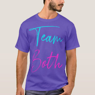 Grappig geslacht onthult team beide baby partijben t-shirt
