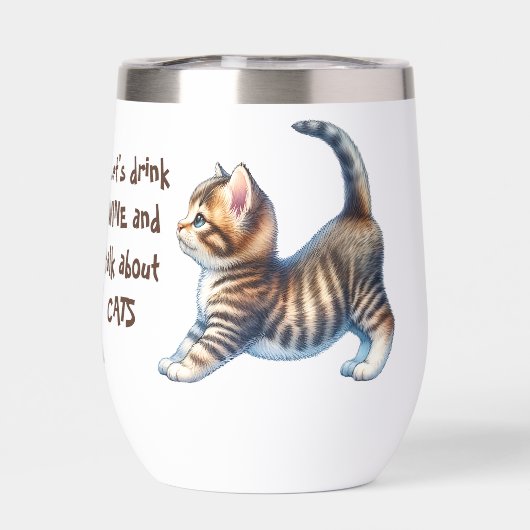 Grappig gesprek over katten (Achterkant)