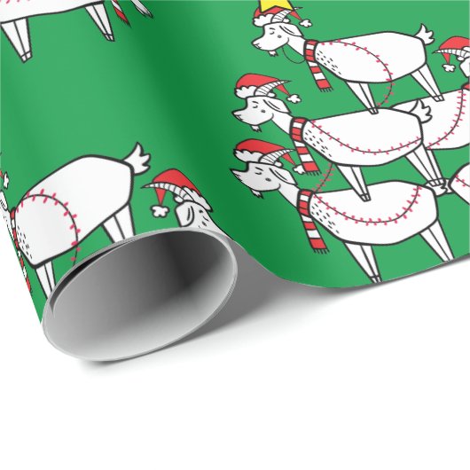 Grappig gestapeld kerstpapier cadeaupapier (Rol Hoek)