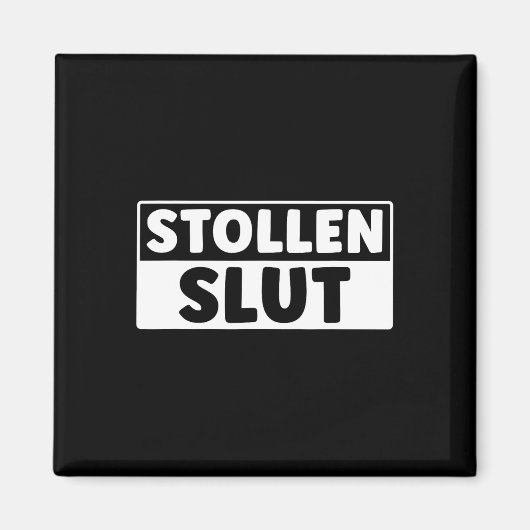 Grappig Gestolen Kerst Kerstmis Gestolen Liefhebbe Magneet (Voorkant)
