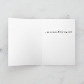 Grappig Get Organised Resolution Nieuwjaar Kaart (Binnen)